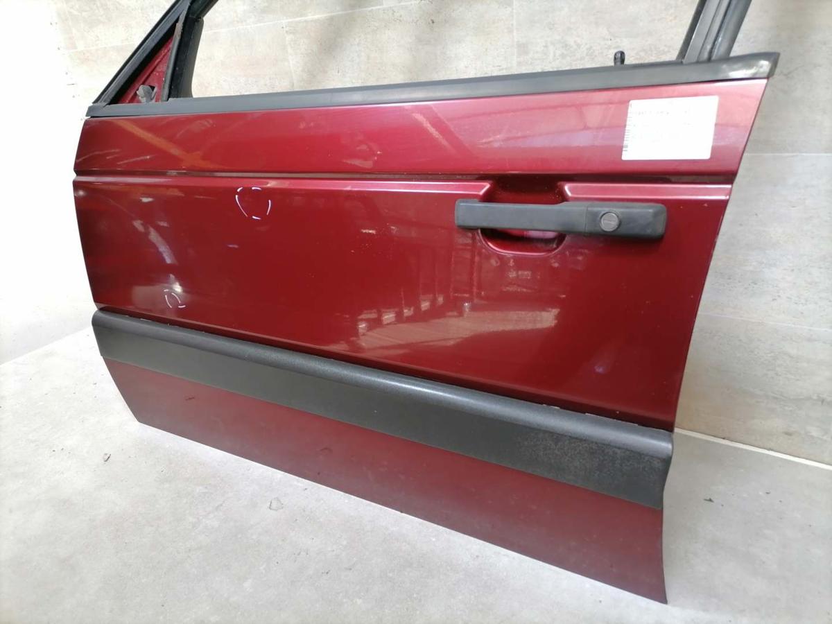 VW Passat 35I B3 original Tür vorn links LC3T-Indianrot Bj.1992